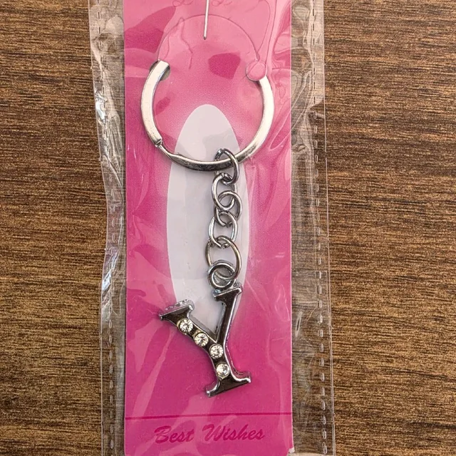 Keychain Capital Letter Y