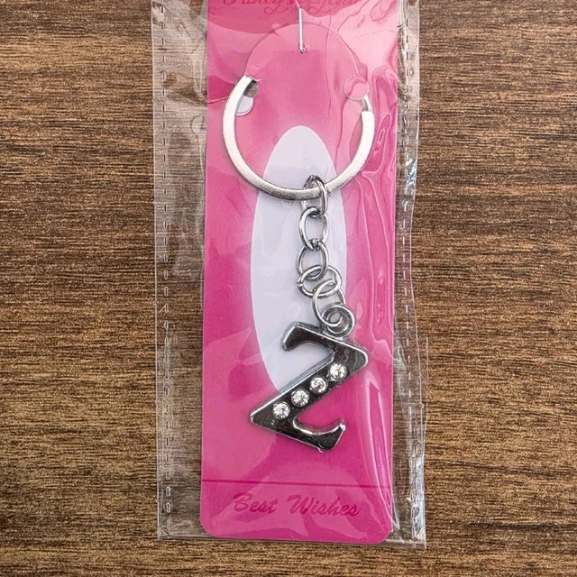 Keychain Capital Letter Z
