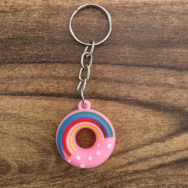 Doughnut Keychain Random Colour