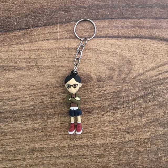 School girl Keychain Random Colour