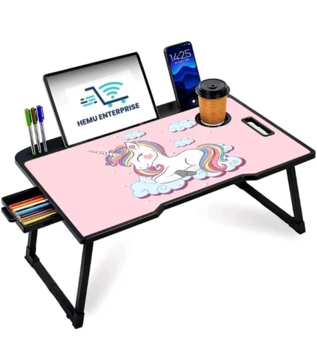 Wooden study table random design and colour