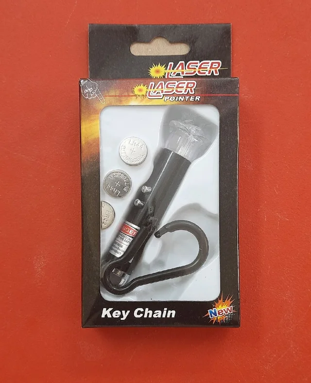Laser Pointer Key Chain
