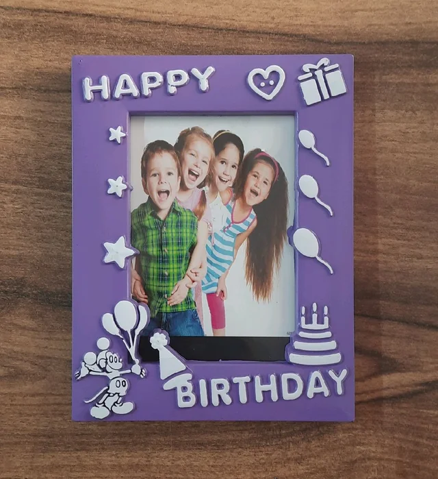 Happy Birthday Photo Frame