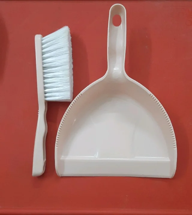 Dust Pan With Brush