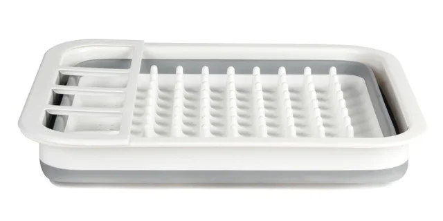 Plastic Dish Drainer Kitchen Rack (Collapsible Design)