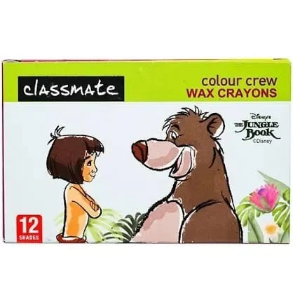 Classmate Colour Crew Wax Crayons
