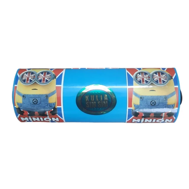Kulja Sim Sim Minion Theme Pencil Box for Kids ( RANDOM COLOURS & DESIGNS )| Cartoon Character Stationery Organizer | Lightweight School Pencil Box for Boys & Girls
