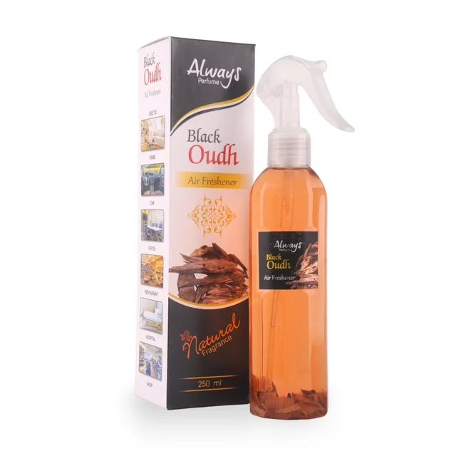 Always Black Oudh Air Freshener Spray Natural Fragrance 250 ml