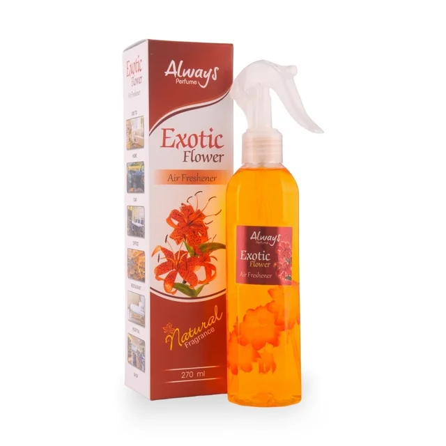 Always Exotic Flower Air Freshener Spray Natural Fragrance 250 ml