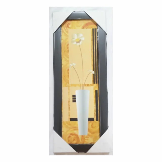 Beautiful Flower Vase Photo frame - 7x19inch - 1Piece