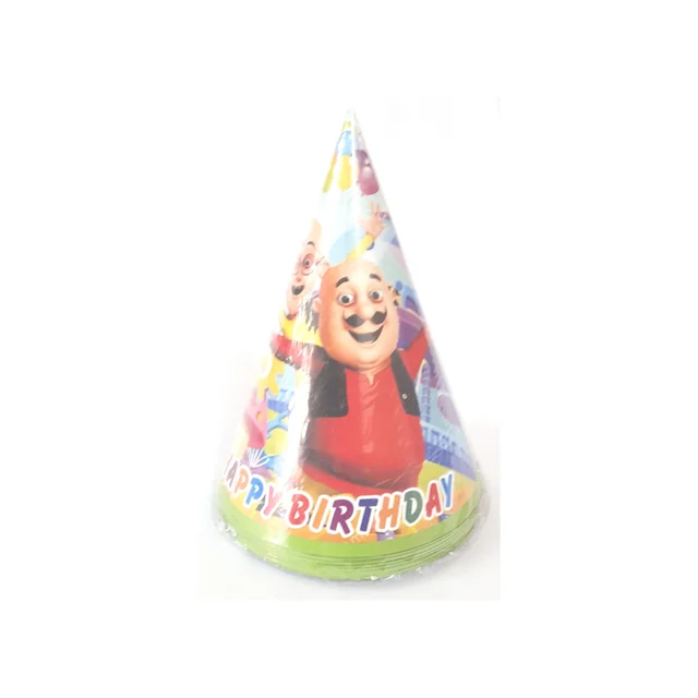 Birthday Cap For Kids / Party Decor Pack ( Random colours & designs)