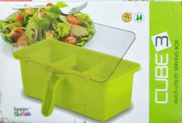 Cube 3 Multi Utility Serving Box - Random Colour