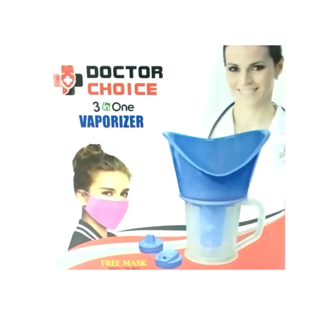 Doctor Choice All in One Vaporizer, Facial Sauna and Nose Steamer 3 In 1 Steam Inhaler - 0