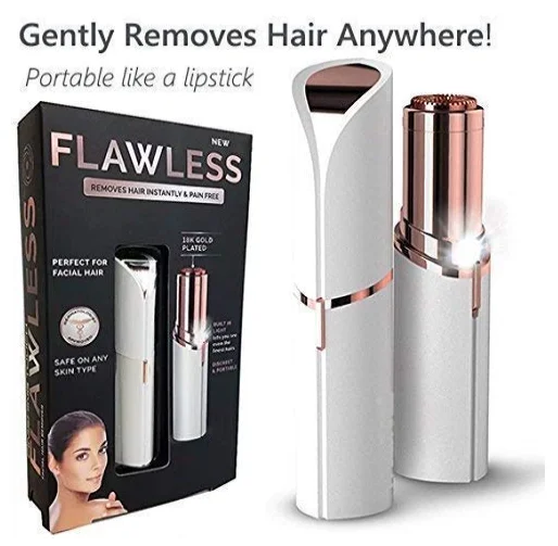 Flawless Facial Hair Trimmer Pain Free - 0