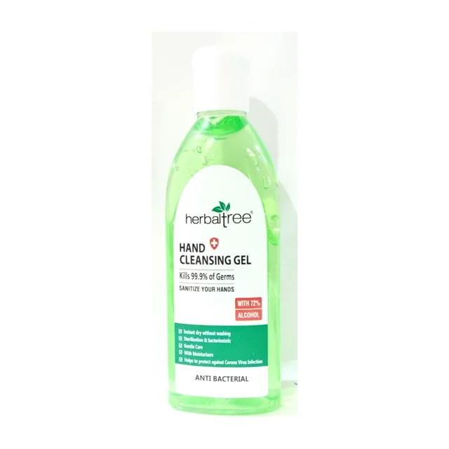 Herbal Tree Hand Cleansing Gel Kills 99.9% Of Germs With 72% Alcohol (200ml) - 0