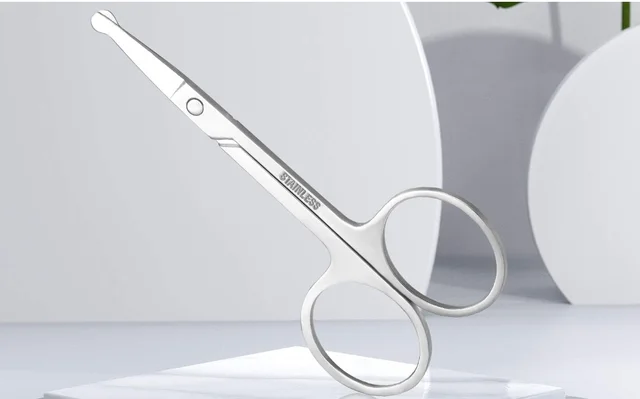 Laura Di Sarpi Safety Head Scissor (eyebrow Scissors)