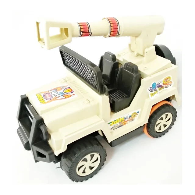 Mini 7 Comonder Jeep /9 Jolly 4x4 Automic Jeep Friction Powered Toy For Kids (Colour May Vary) - 0