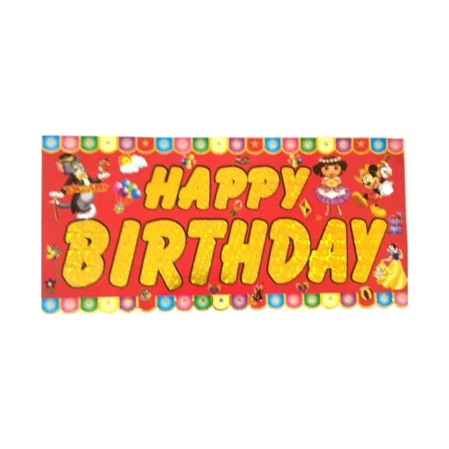 Namka Tom & Jerry Birthday Banner - 0