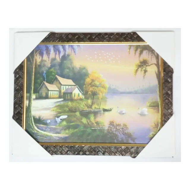 Nature Landscape Scenery Wooden Photo frame - 13x10inch- 1Piece