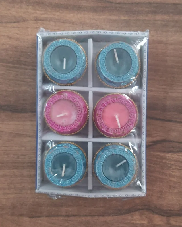 Wax Matki Diyas Set Of-6
