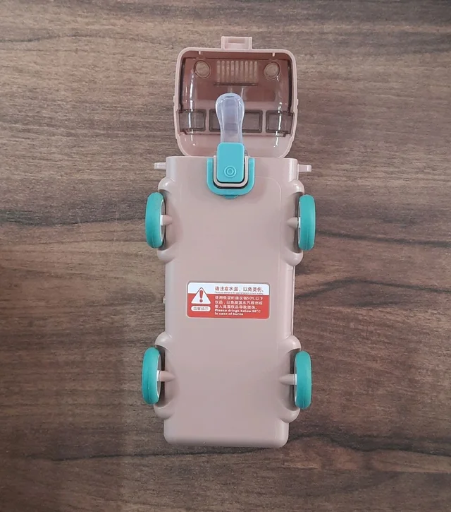 Bus Shape Kids Sipper Water Bottle