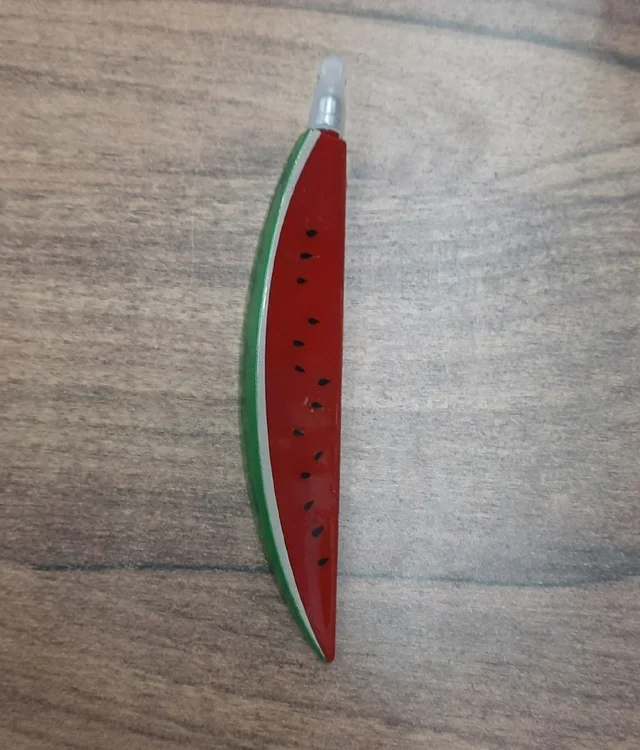 Water Melon Piece Shaped Magnetic Pen