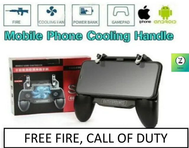 SR Mobile Game Controller Pad with 2000 mah Power Bank