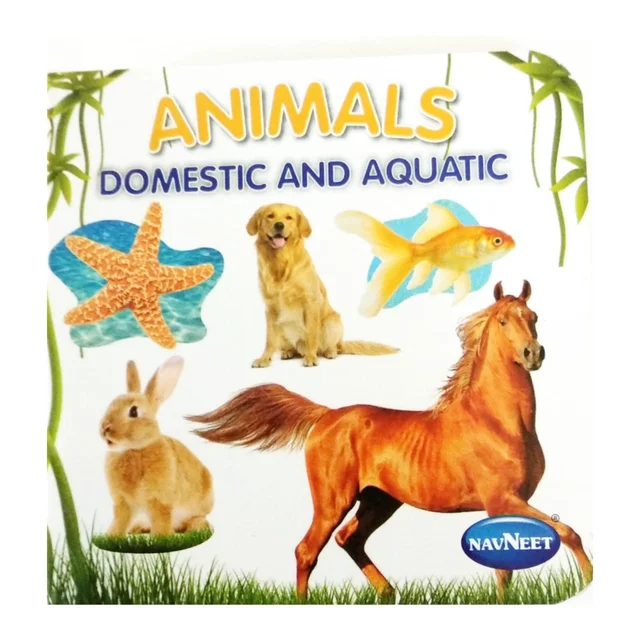 Tiny Board Books (English Edition) - Domestic & Aquatic Animals