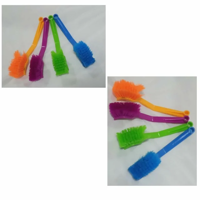 Wash Basin/Toilet seat/Sink Brush seat Cleaning Brush 1 Piece Random Color - 0.22