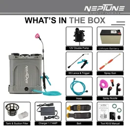Neptune Lithium Battery Sprayer LTB14+ 20Ltr tank capacity