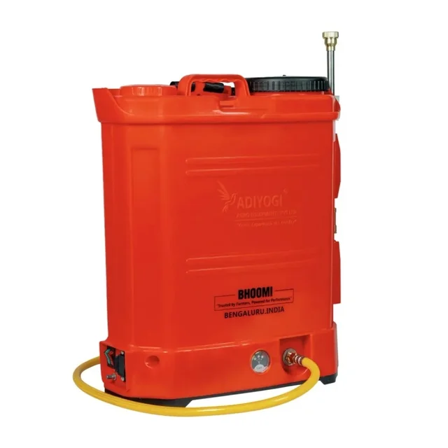 Adiyogi Bhoomi Double Motor Battery Sprayer|12V16Ah Double battery with 20LPM motor