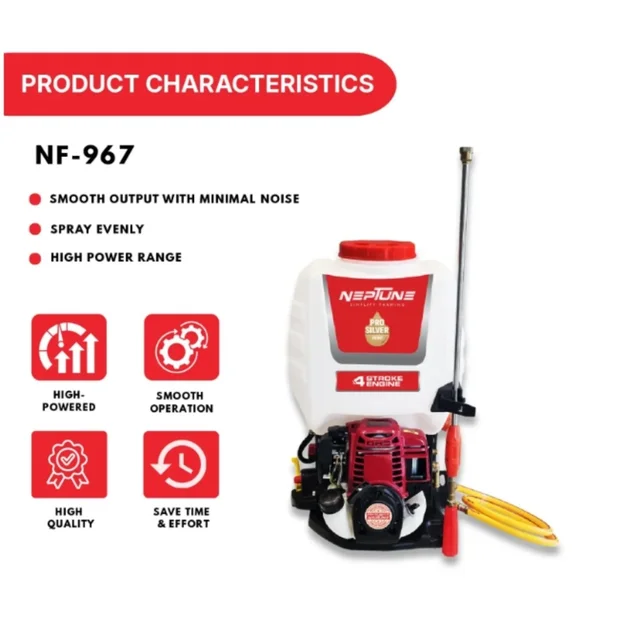 Neptune 4Stroke 35CC Knapsack Power Sprayer VN-980