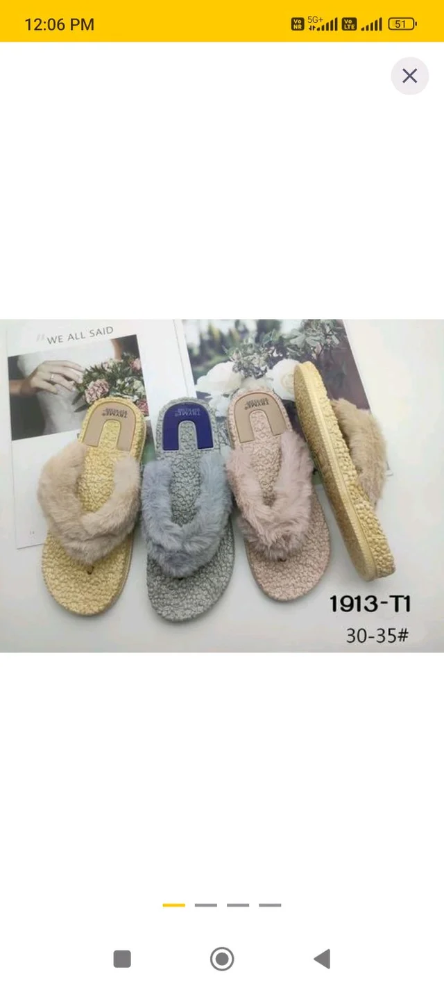 Important Slipper Women's (1913) 