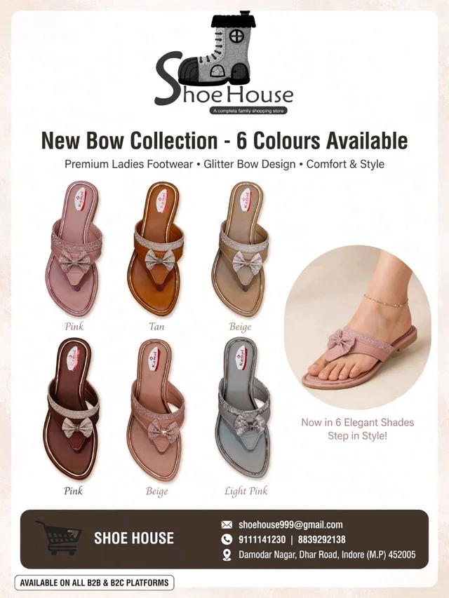 Kamal Fancy Bowl Chappal - 4