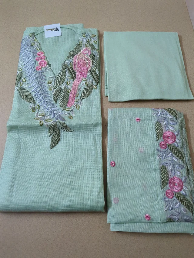 Pure Cotton Kota Embroidery 