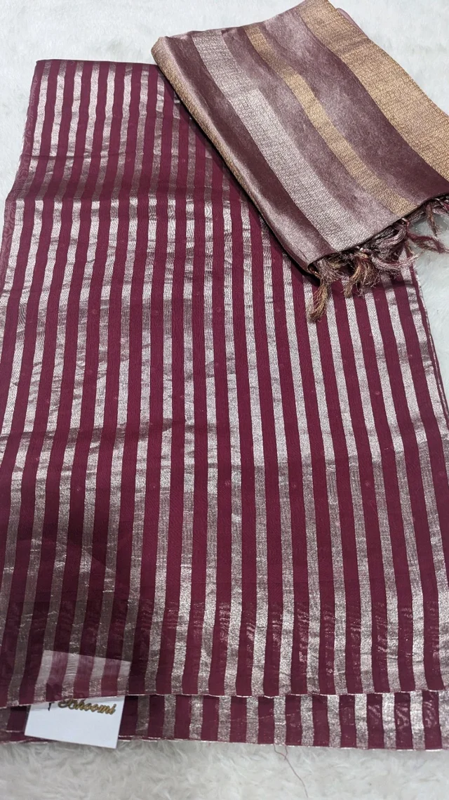 Pure Handloom Chinia 3 Piece Suit  (4534)