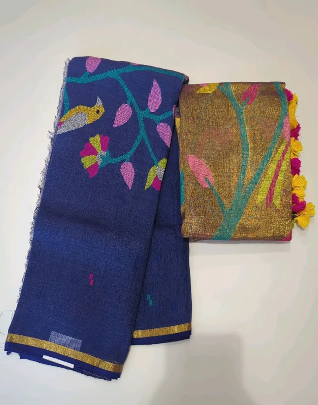 jay sree lenin jamdhani handloom 2 piece suit (9766)
