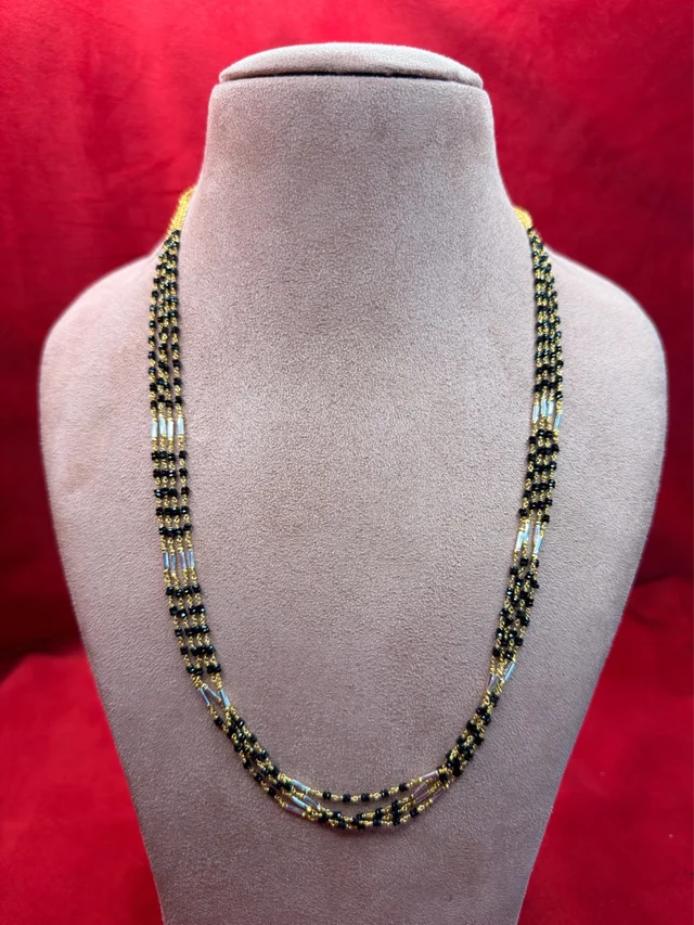 BLACK DIAMONDS WITH RHODIUM PIPES (11279)