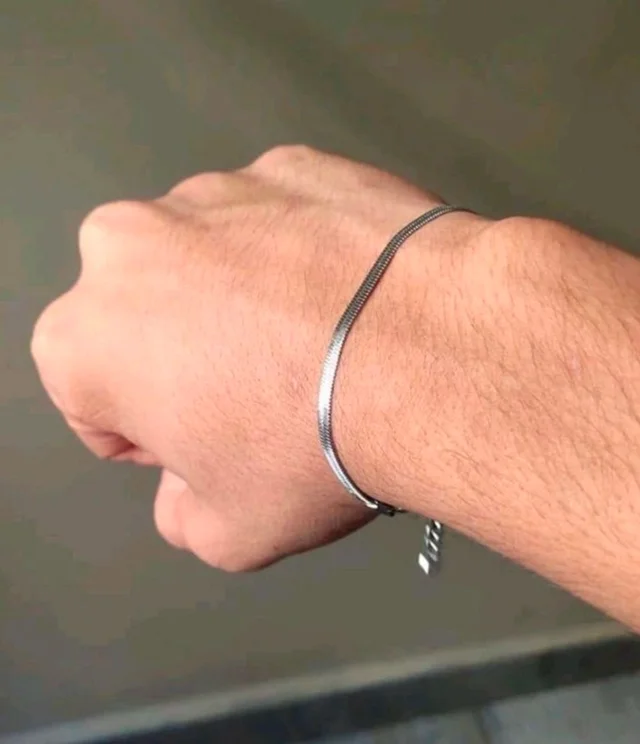 snake chain bracelet Silver