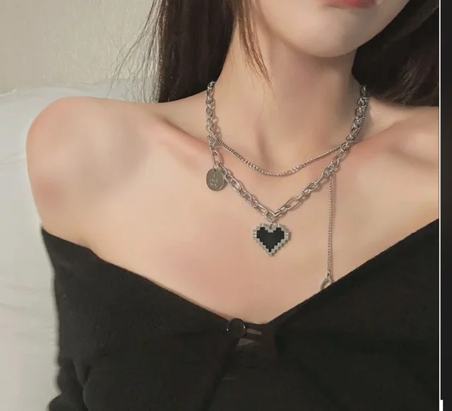 Korean unisex necklace (1 year warranty)