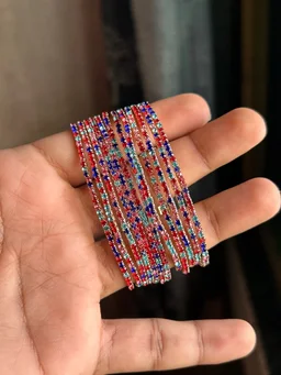 multi colour stretchable tennis bracelet (each)