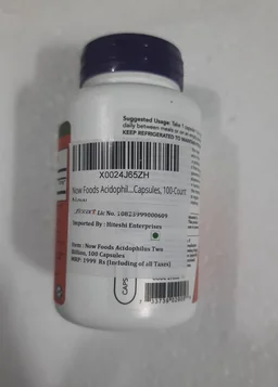 Now Acidophilus Two Billion - 100 Veg Capsules