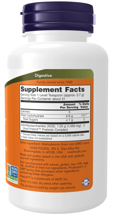 Now Prebiotic Bifido Boost Powder 85 gms - NA