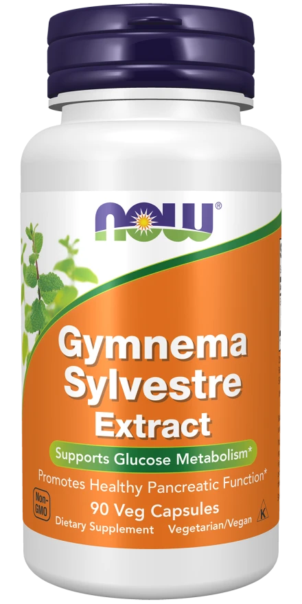 Now Gymnema Sylvestre Extract 400 mg - 90 Veg Capsules