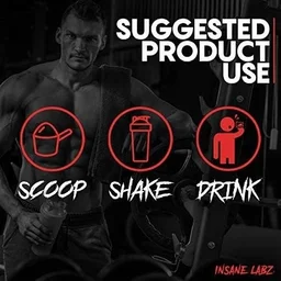Insane Labz Psychotic Pre Workout - 60 servings, Grape