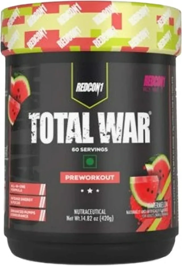 Redcon1 Total War Pre Work Out - 60 servings, Watermelon