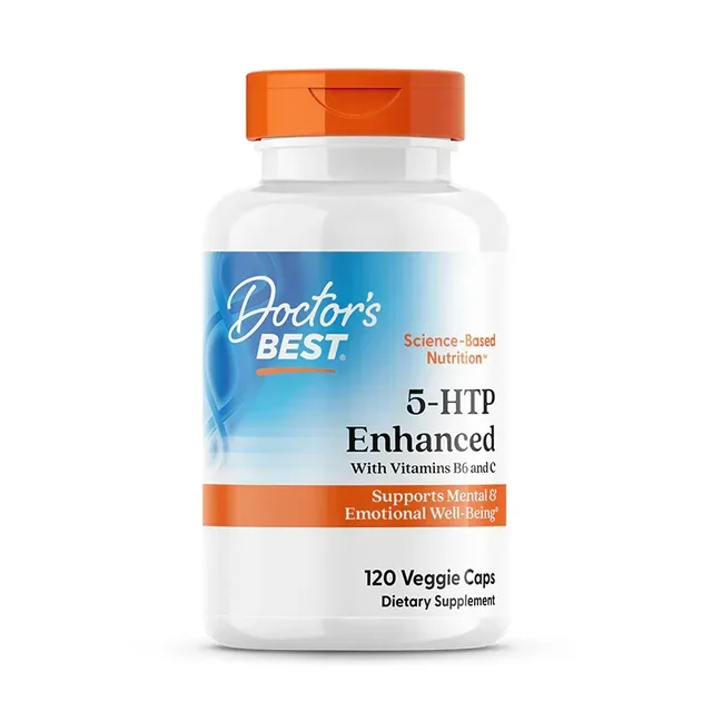Doctor's Best 5-HTP 100 mg - 120 Veggie Caps