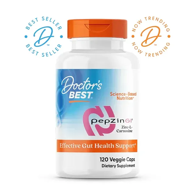 Doctor's Best PepZin GI, Zinc-L-Carnosine Complex