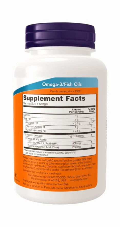 Now Ultra Omega 3 - 180 Softgels