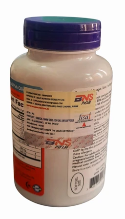 Now Omega-3 Mini Gels Fish Oil - 180 Softgels